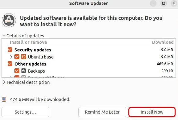install updates ubuntu Ethernet Not Working