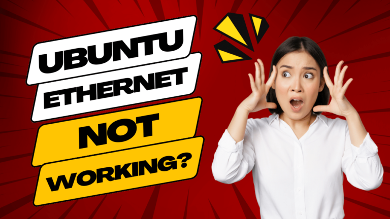 ubuntu ethernet not working