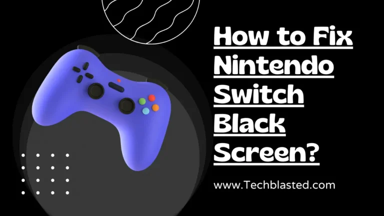 Nintendo Switch Black Screen